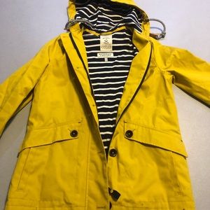 Joules Yellow Rain Coat